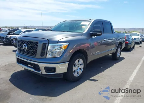2019 Nissan Titan Sv из США, поврежденный, VIN 1N6AA1EK7KN504596
